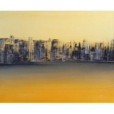 Irtiza Kazmi, 24 x 30 inches, Acrylics on Canvas, Landscape Painting, AC-IRTK-063